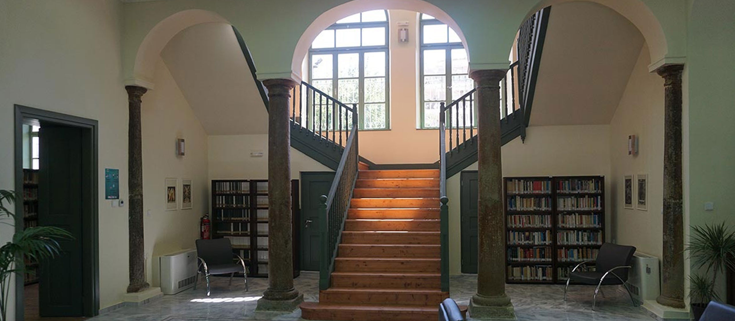 library-stairs